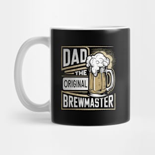 Dad The Original Brewmaster Beer Lover Mug